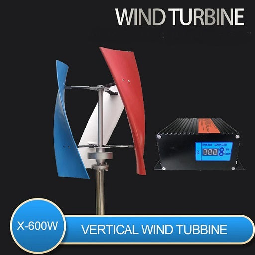 600w Vertical Wind Turbine